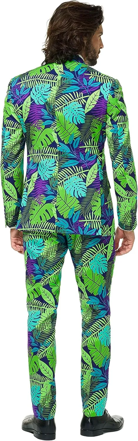 Opposuits Men's Funny Costume Party Suit - Comes with Jacket - Pants and Tie