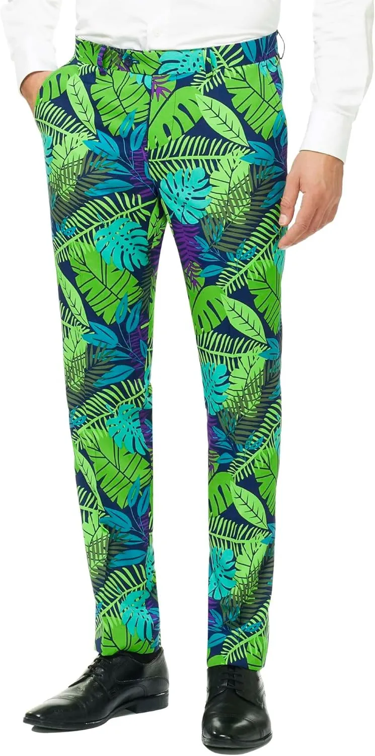 Opposuits Men's Funny Costume Party Suit - Comes with Jacket - Pants and Tie
