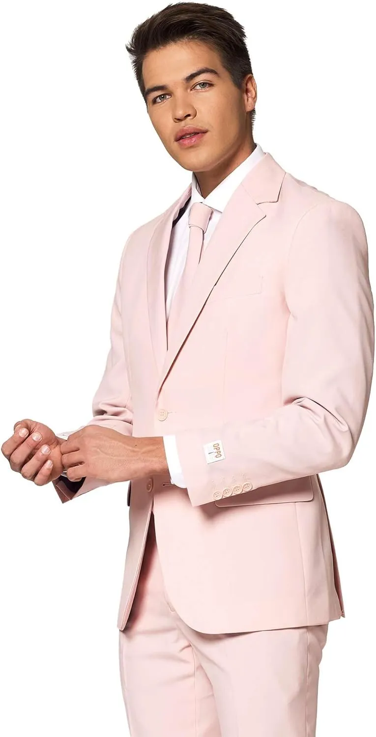 OppoSuits Solid Color Party Suits - Colorful Outfits for Prom, Weddings, Bachelor Parties - Comes With Blazer, Pants & Tie