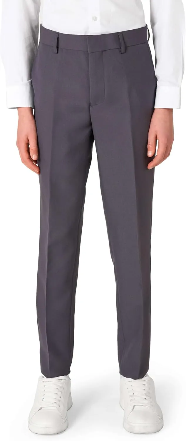 Opposuits Teen Boys Solid Color Party Suit - Prom and Wedding Party Outfit - Including Blazer, Pants and Tie