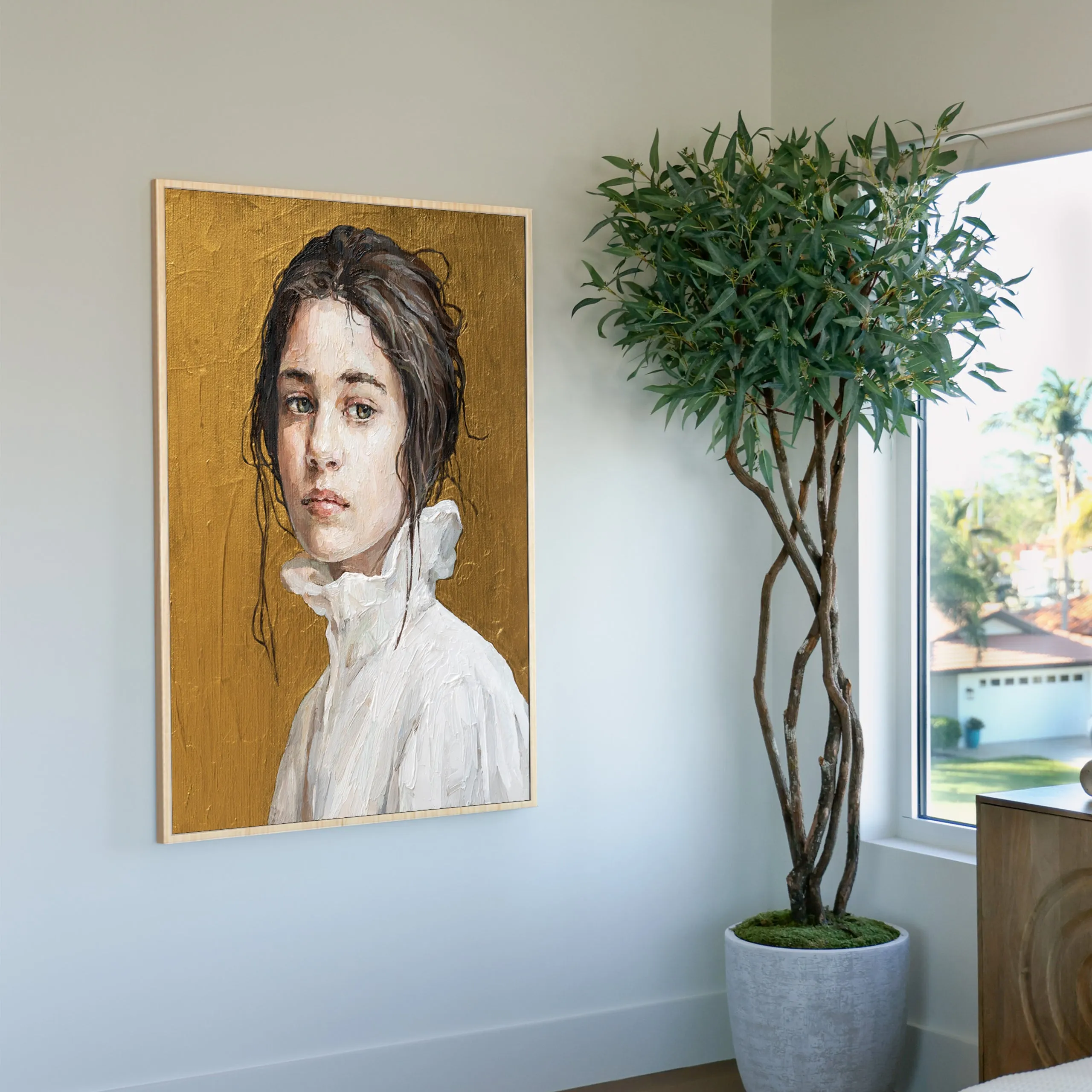 Pensive Custom Art