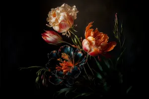 Peonies Custom Art