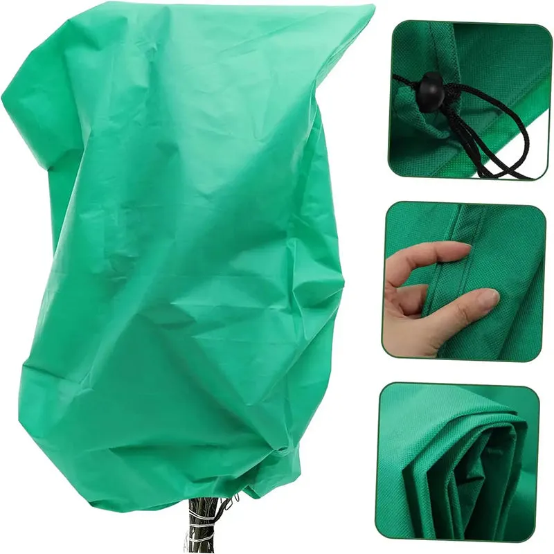 Plant Thickened Drawstring Bag Freeze Protection Covers50% OFF