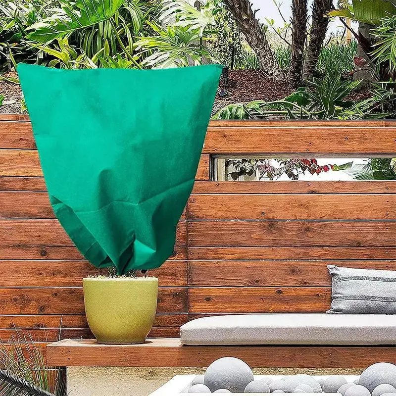Plant Thickened Drawstring Bag Freeze Protection Covers50% OFF