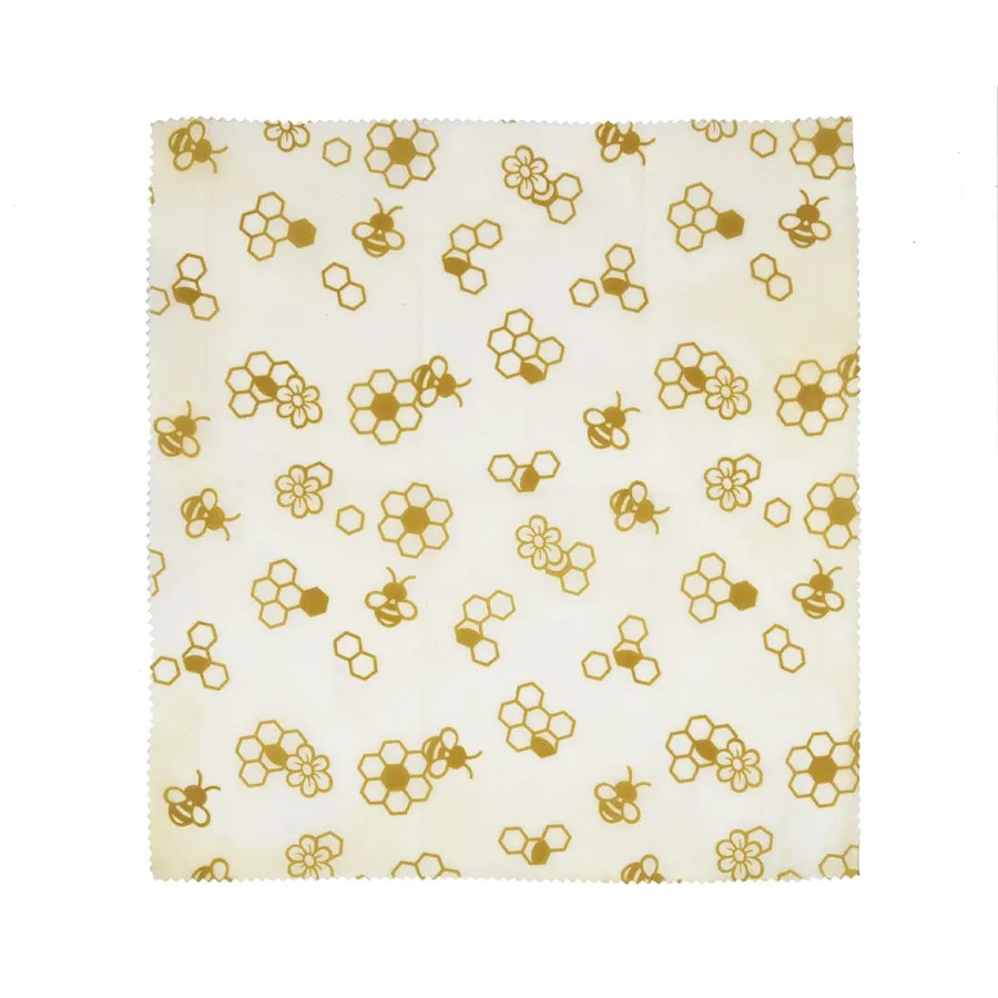 Reusable Beeswax Wrap Large - Bee