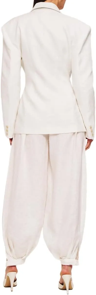 Ronny Kobo Women's Tailored Linen Cosette Blazer