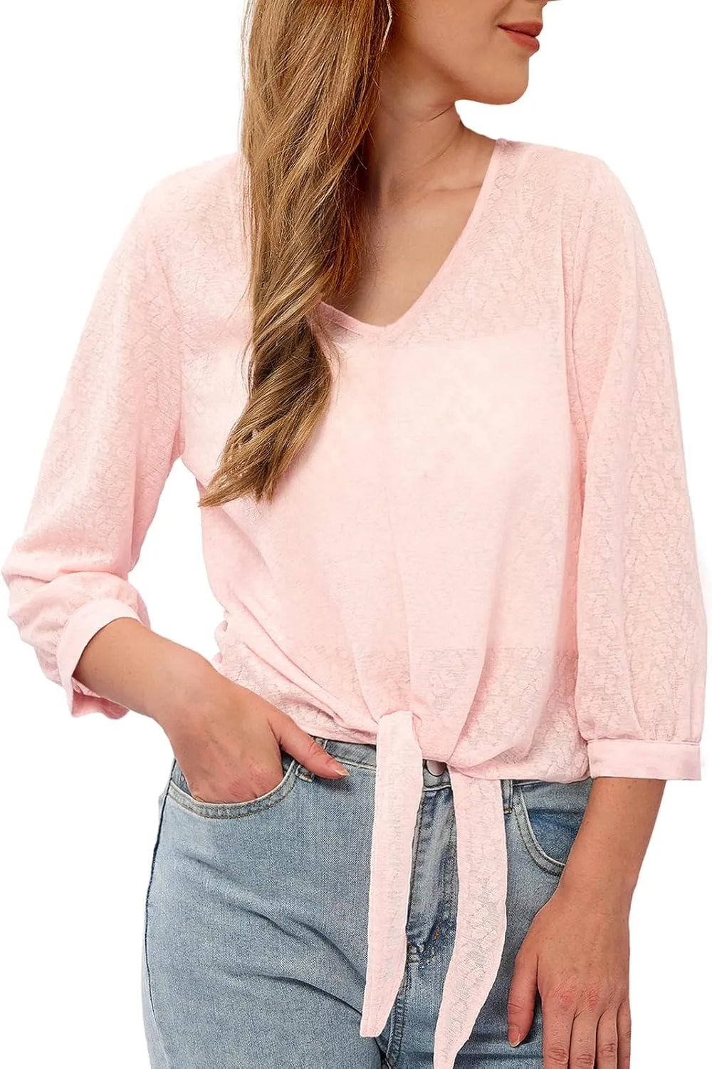 Sanifer Womens Casual Cropped Cardigan Knit for Dresses Open Front Lightweight Cardigan