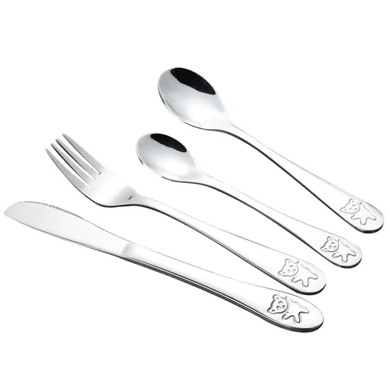 Silver Metal Cutlery Set