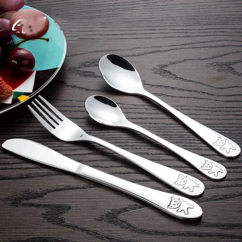 Silver Metal Cutlery Set