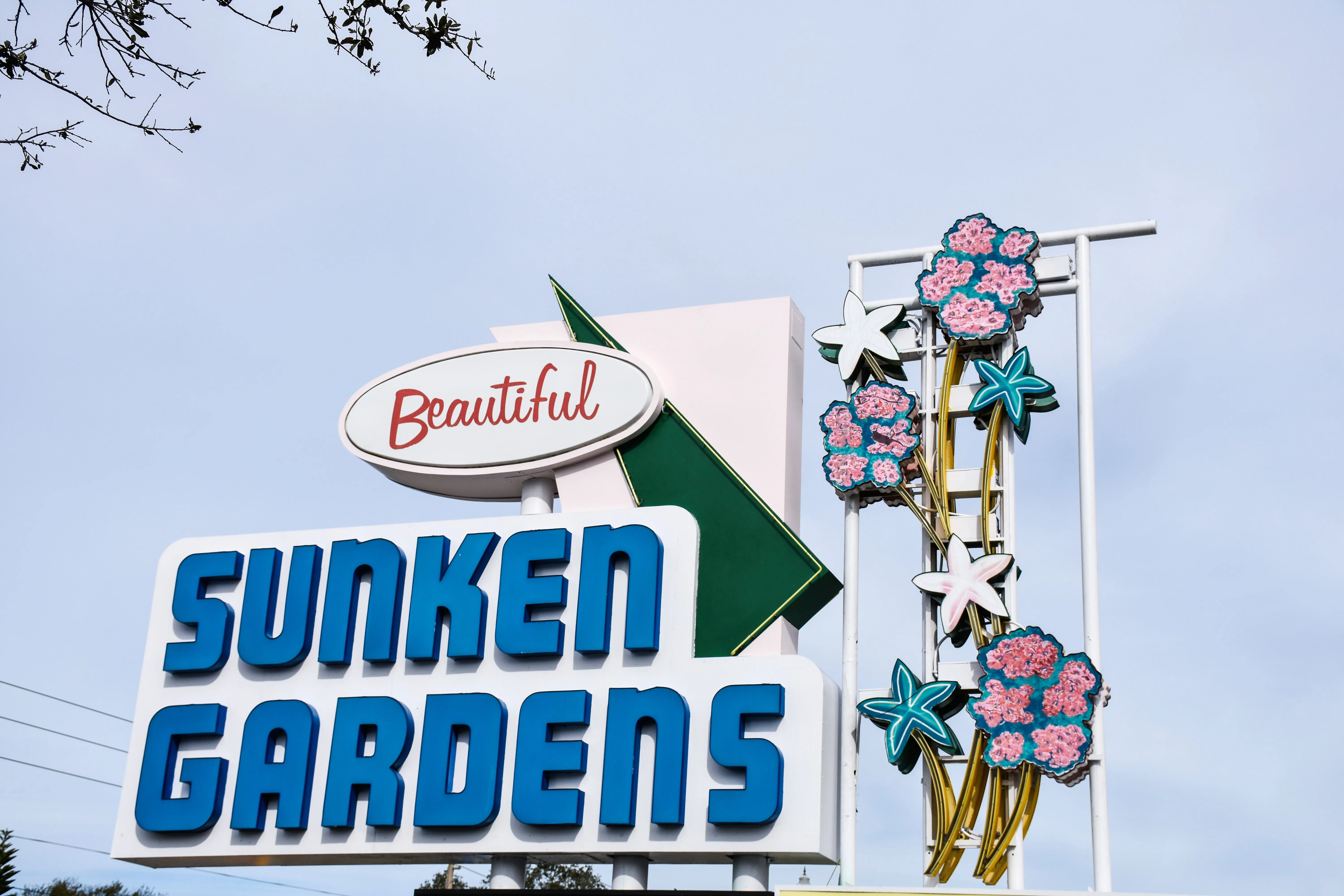 Sunken Gardens Custom Art