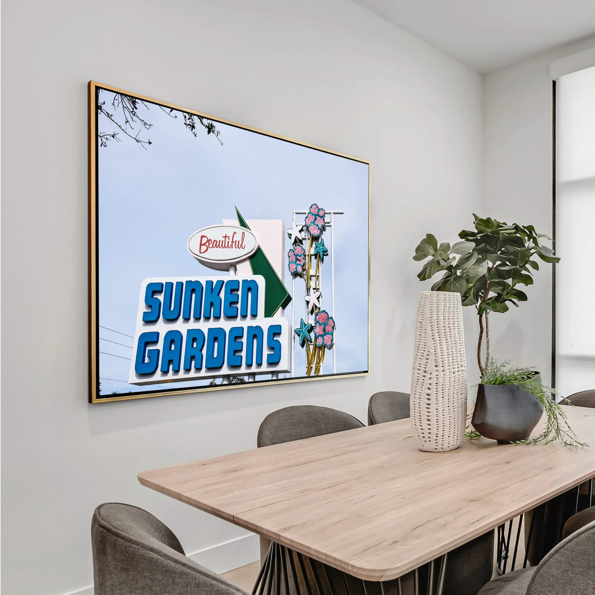 Sunken Gardens Custom Art