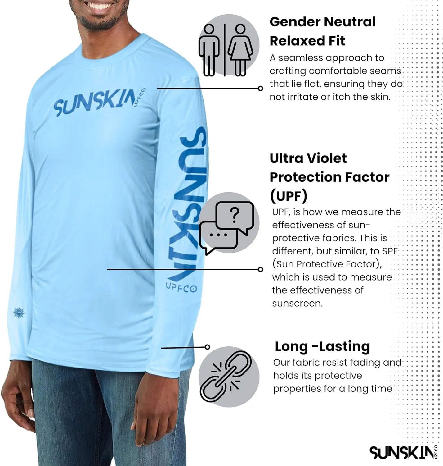 SUNSKIN Women's UPF 50 Long Sleeve Swim Shirt Rash Guard Quick Dry Lightweight