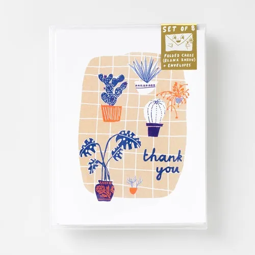 Thank You Plant Card (Set of 8)