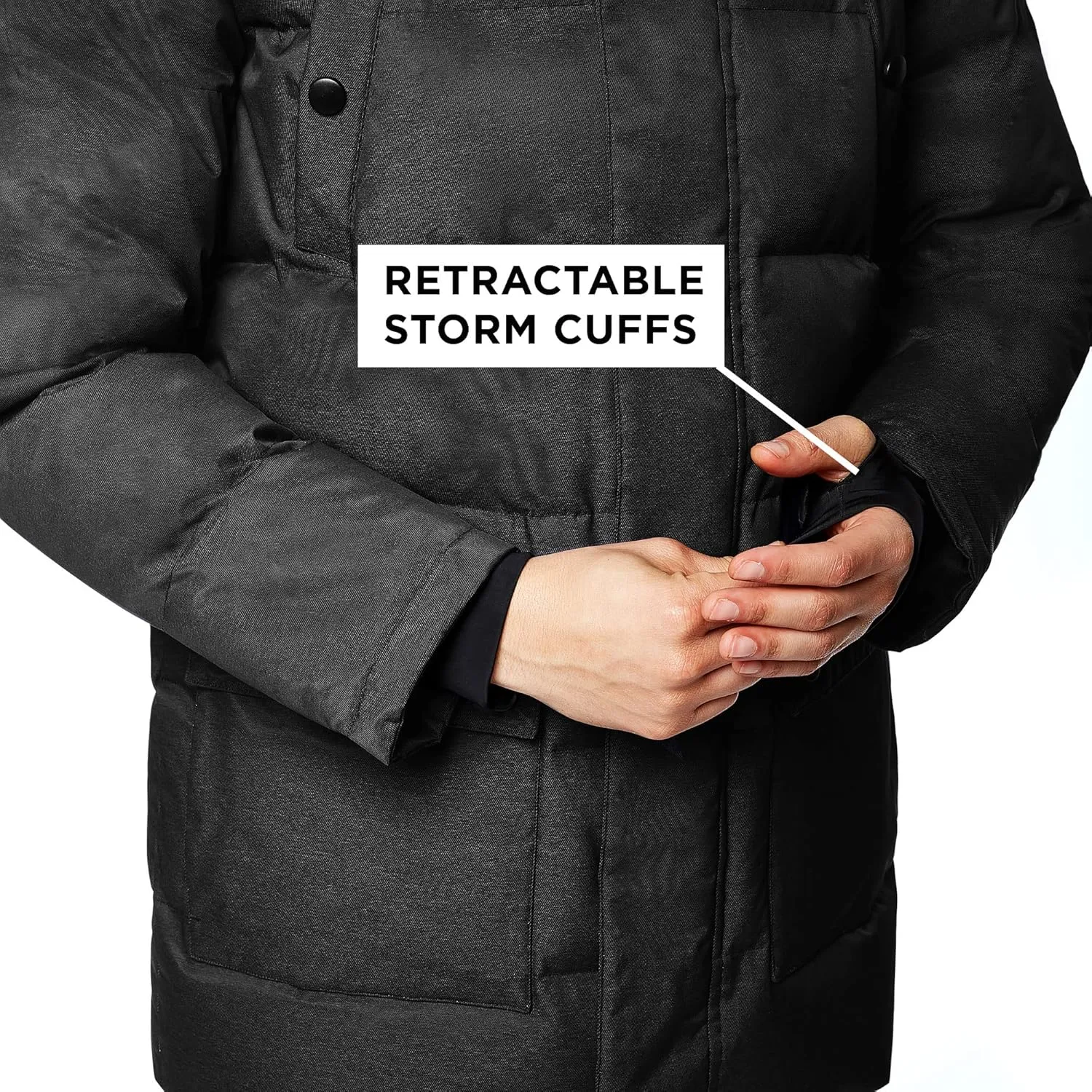 Triple F.A.T. Goose Men's Colburn - Parka Jacket Men - Men's Coat Winter - Winter Jackets For Men - Puffer Jacket Men