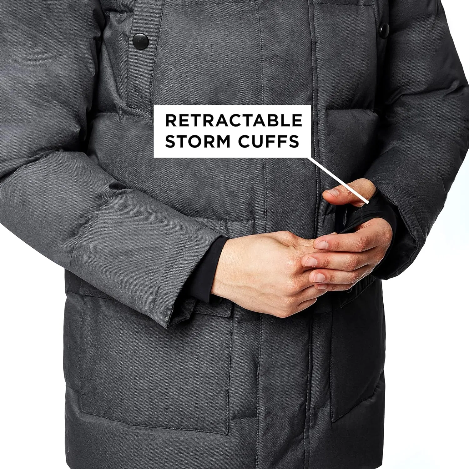 Triple F.A.T. Goose Men's Colburn - Parka Jacket Men - Men's Coat Winter - Winter Jackets For Men - Puffer Jacket Men