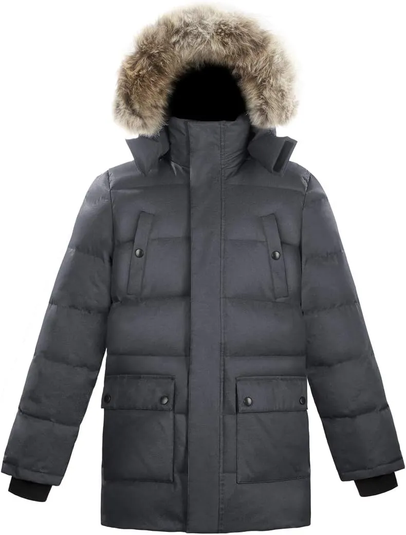 Triple F.A.T. Goose Men's Colburn - Parka Jacket Men - Men's Coat Winter - Winter Jackets For Men - Puffer Jacket Men
