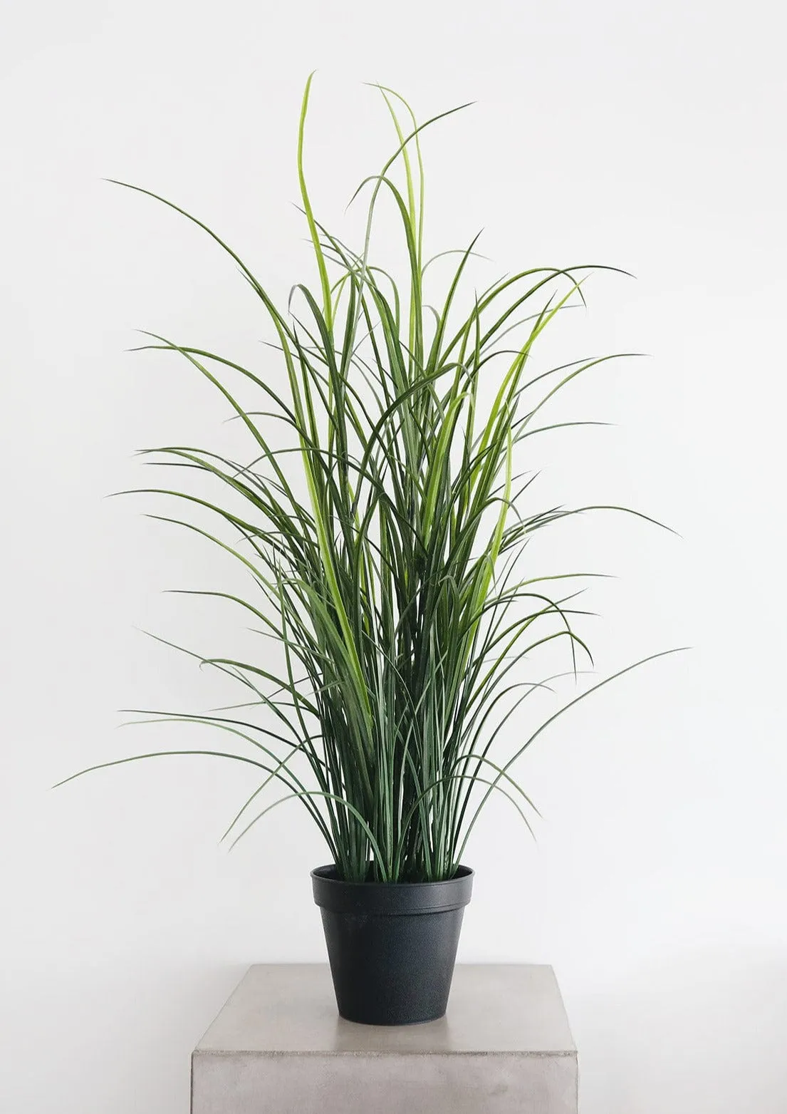 UV Treated Artificial Indoor/Covered Outdoor Potted Grass Plant - 38"