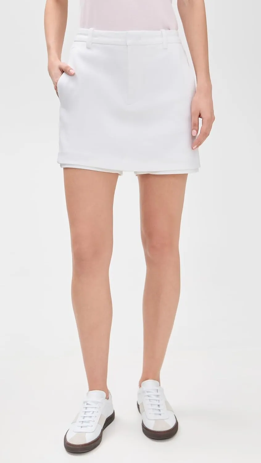 Vince Women's Mid Rise Tailored Skort