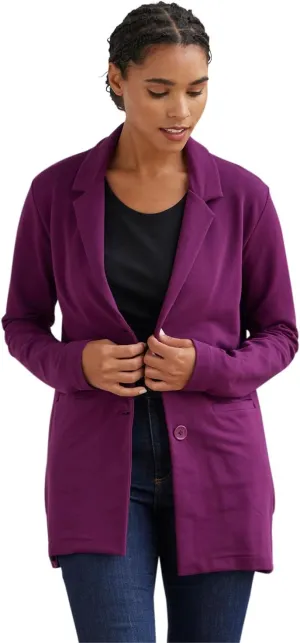 Women's Organic Relaxed Knit Blazer