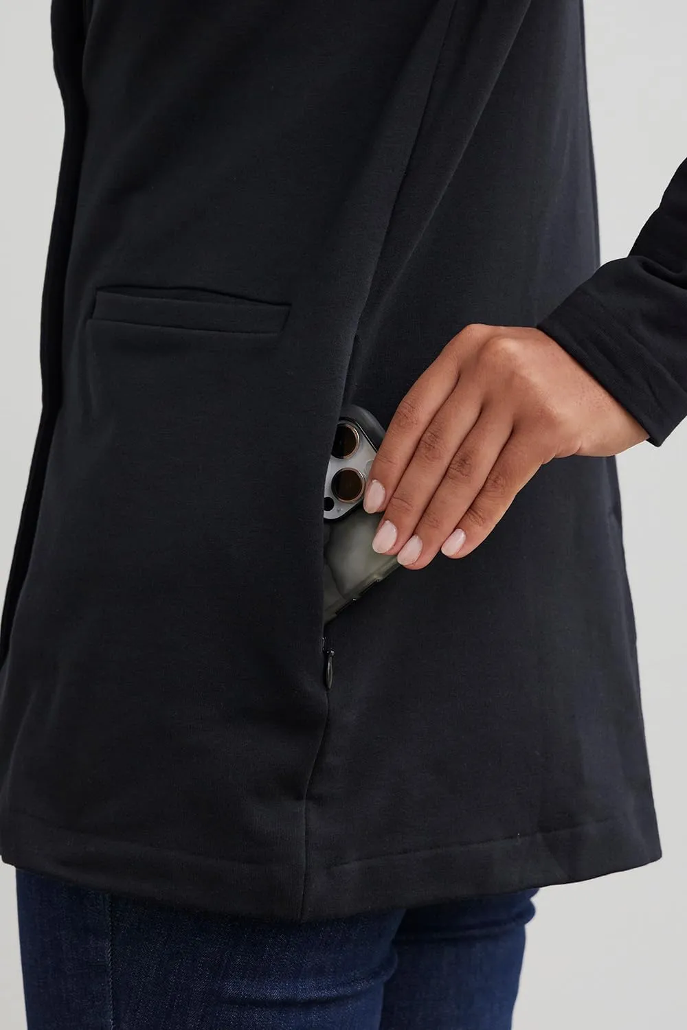 Women's Organic Relaxed Knit Blazer